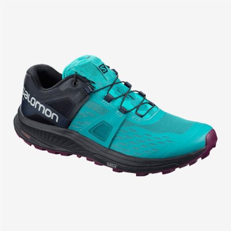 Salomon ULTRA W PRO Laufschuhe Damen Türkis [6GPO-I]